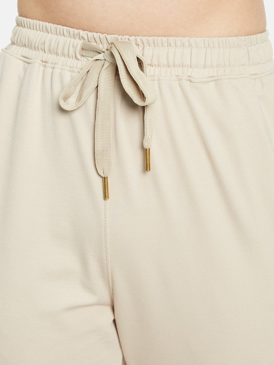 METTLE Women Cotton Mid-Rise Track Pant