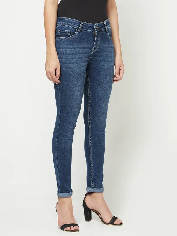 Women Medium Blue Jeans