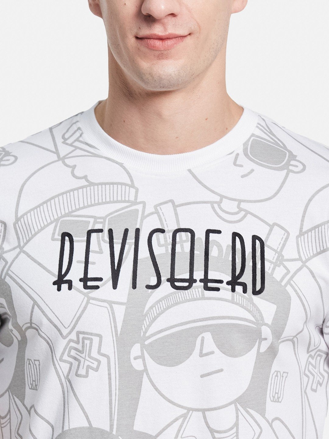 Octave Men Printed T-shirt