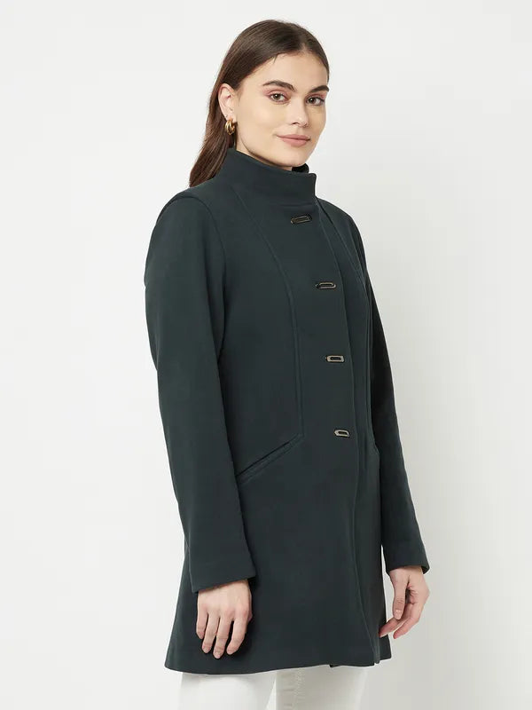 Women Mountain Green Coat