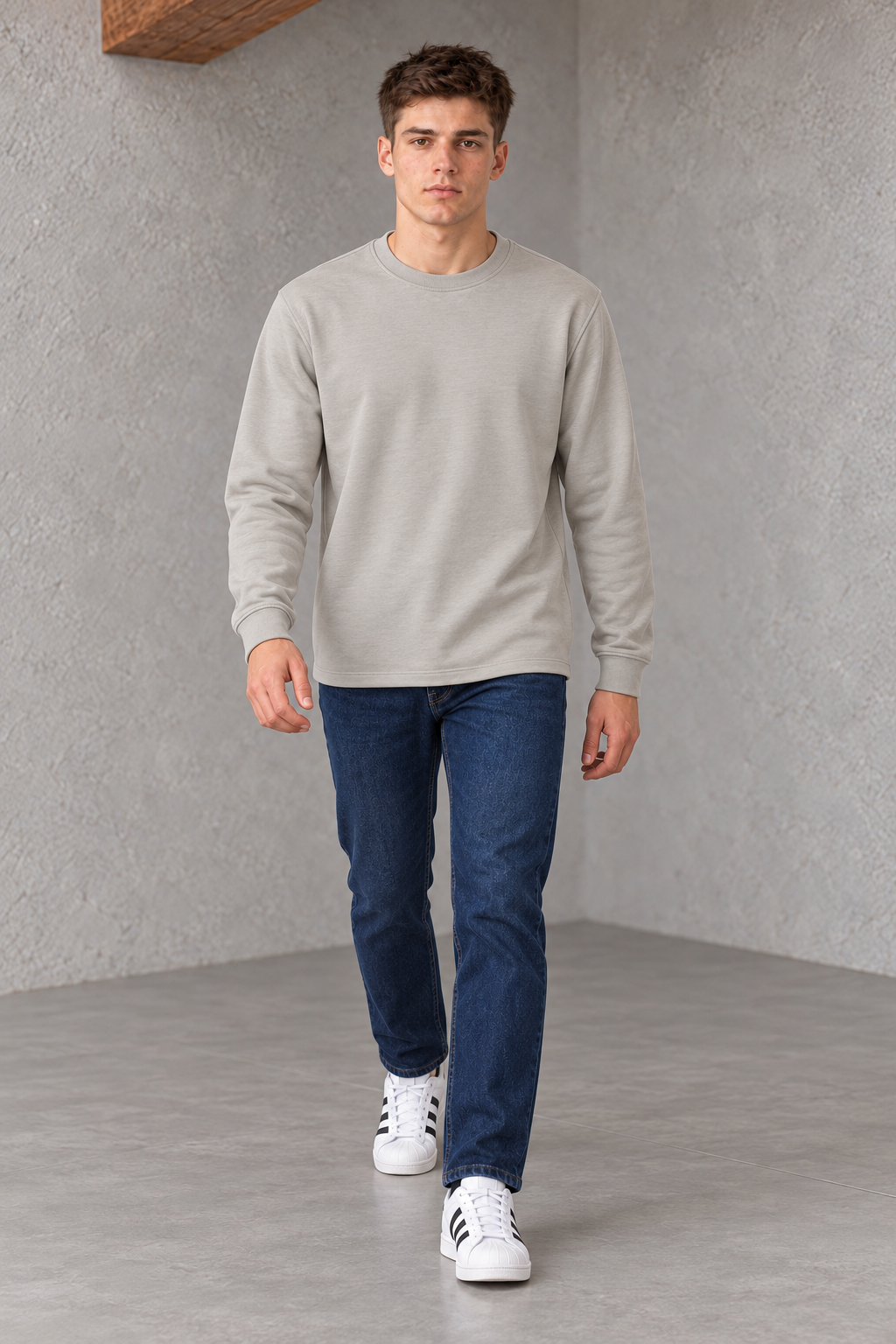 Men’s Mastic Regular Fit Lightweight Interlock Sweatshirt