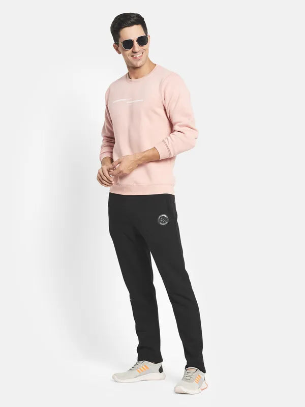 Men Pink Sweatshirt