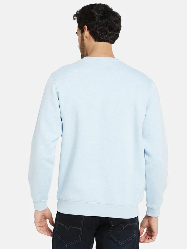 Octave Men Blue Sweatshirt