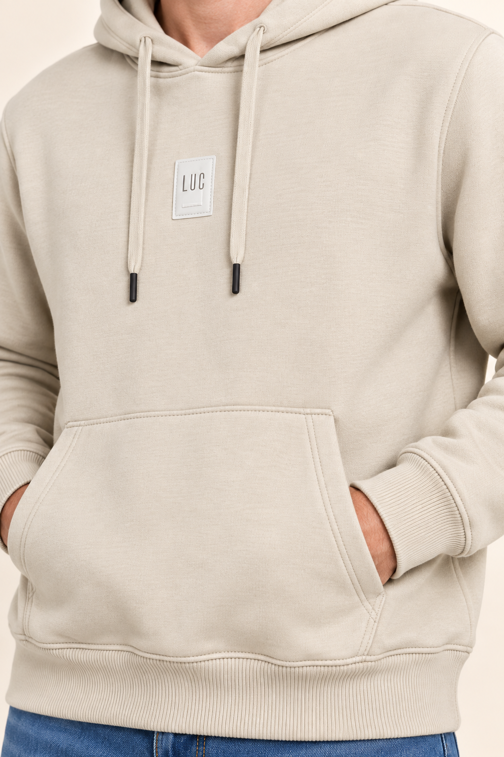 Men’s Arona Cotton Brushed Fleece Hooded Sweatshirt – Regular Fit