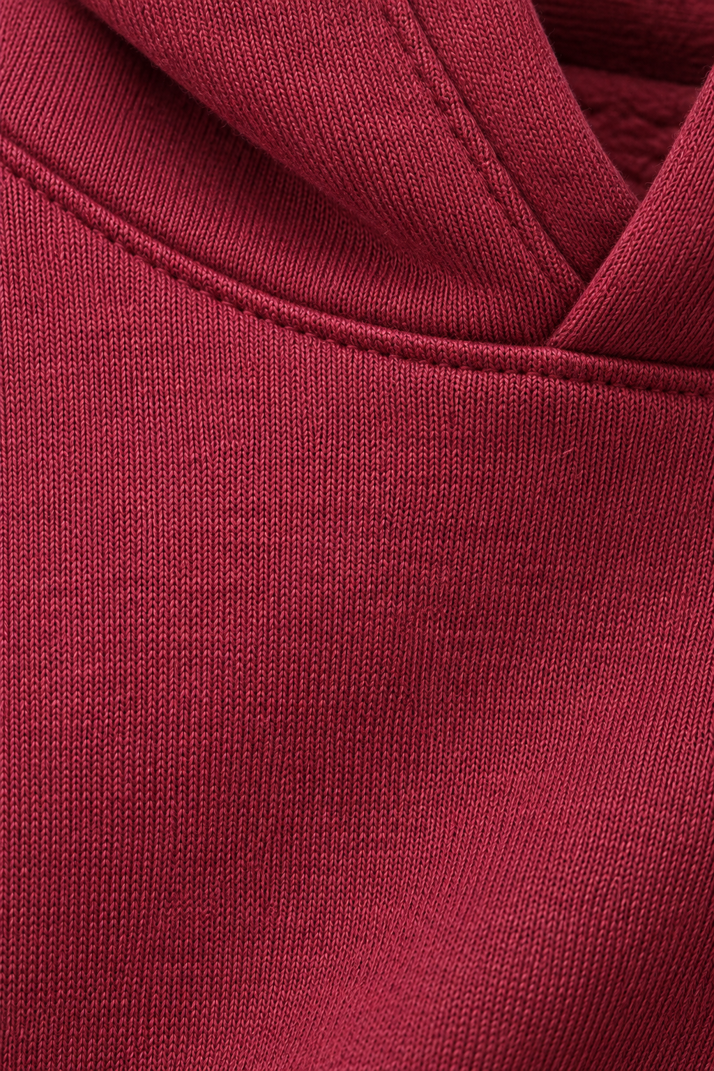 Men’s Merlot Cotton Brushed Fleece Hooded Sweatshirt – Regular Fit