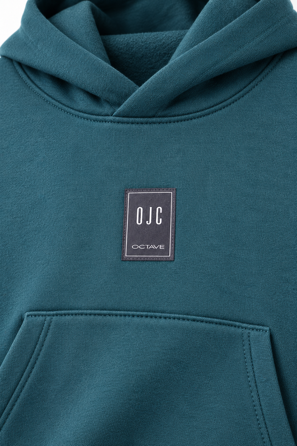 Men’s Pacific Cotton Brushed Fleece Hooded Sweatshirt – Regular Fit