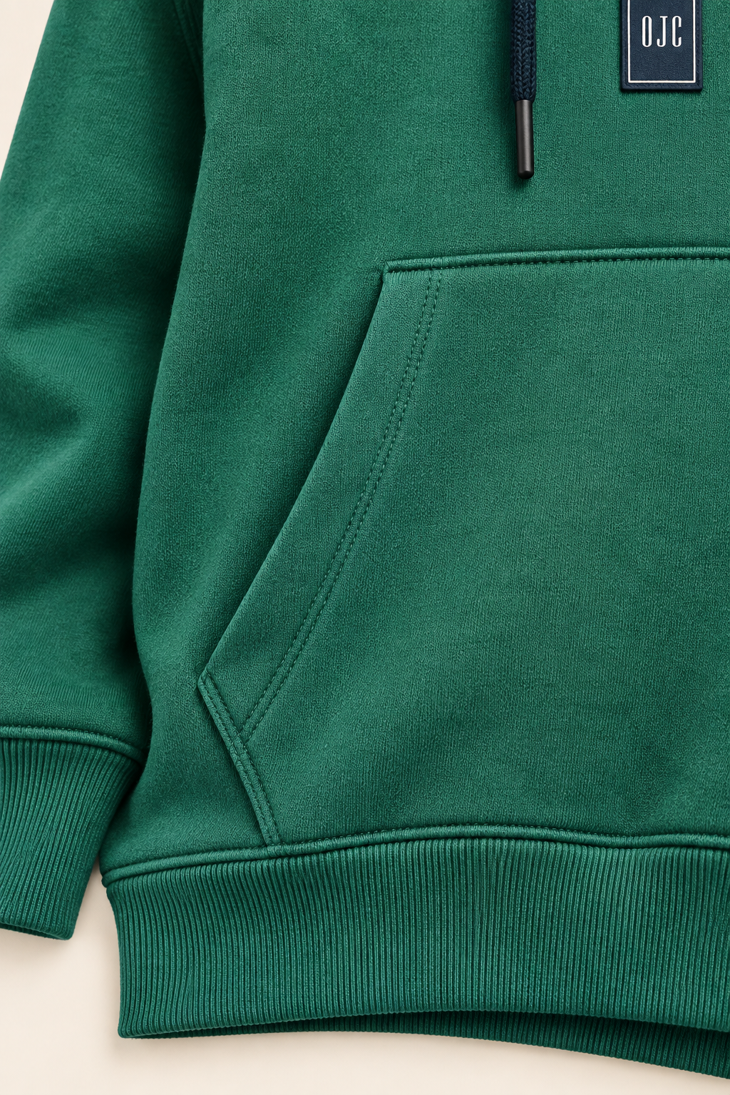 Men’s Pine Cotton Brushed Fleece Hooded Sweatshirt – Regular Fit