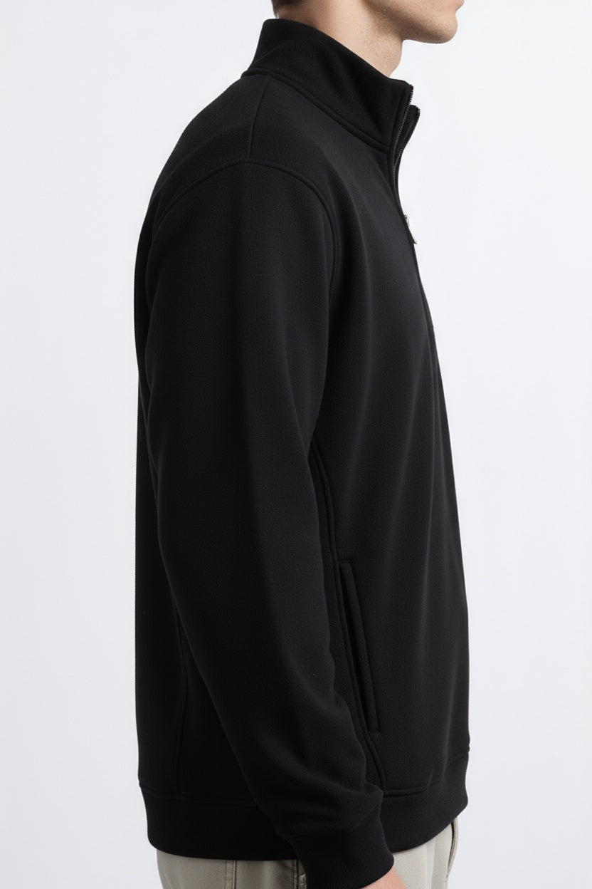 Octave Men Solid Round Neck Sweatshirt