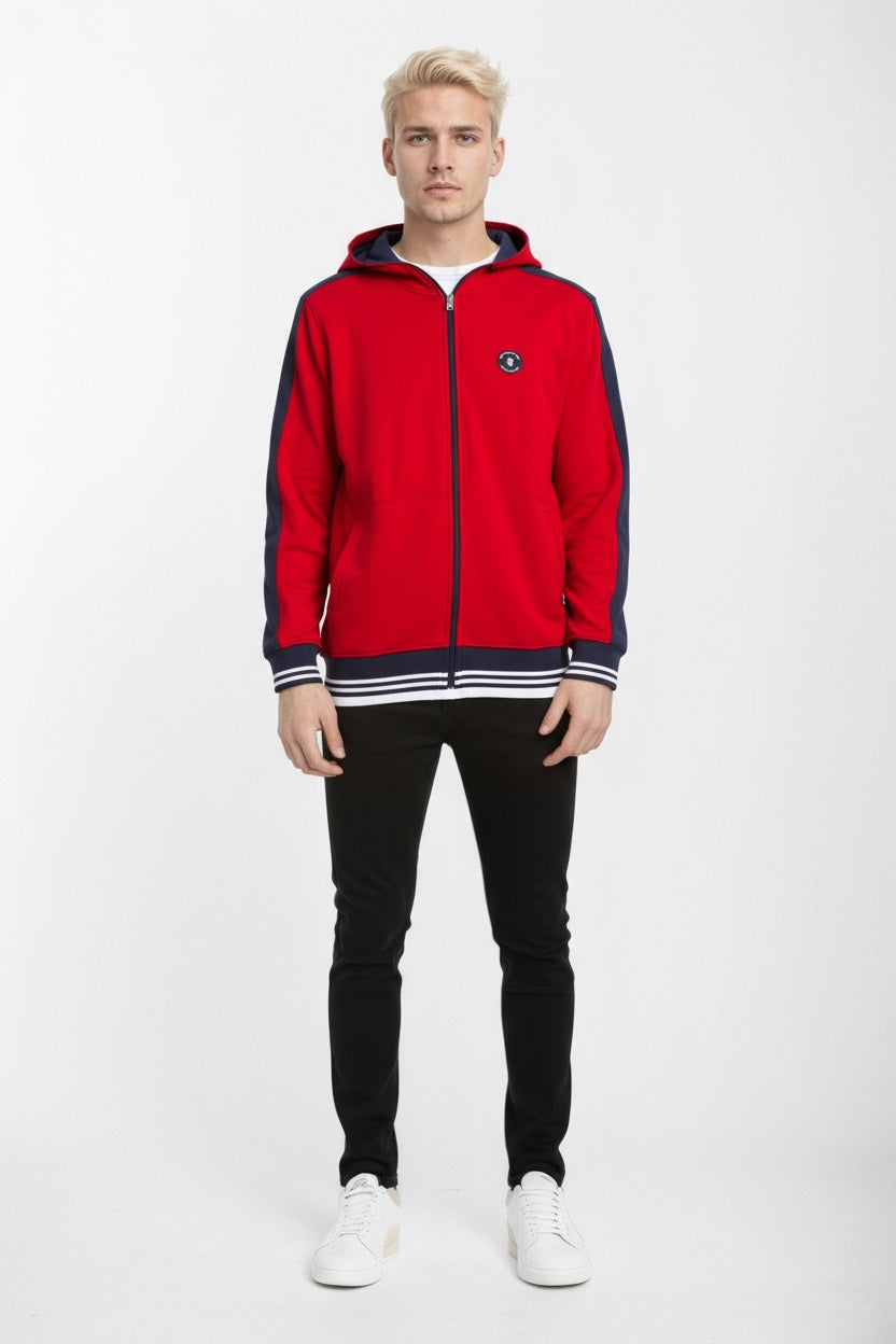 Octave Men Solid Hooded Sweatshirt