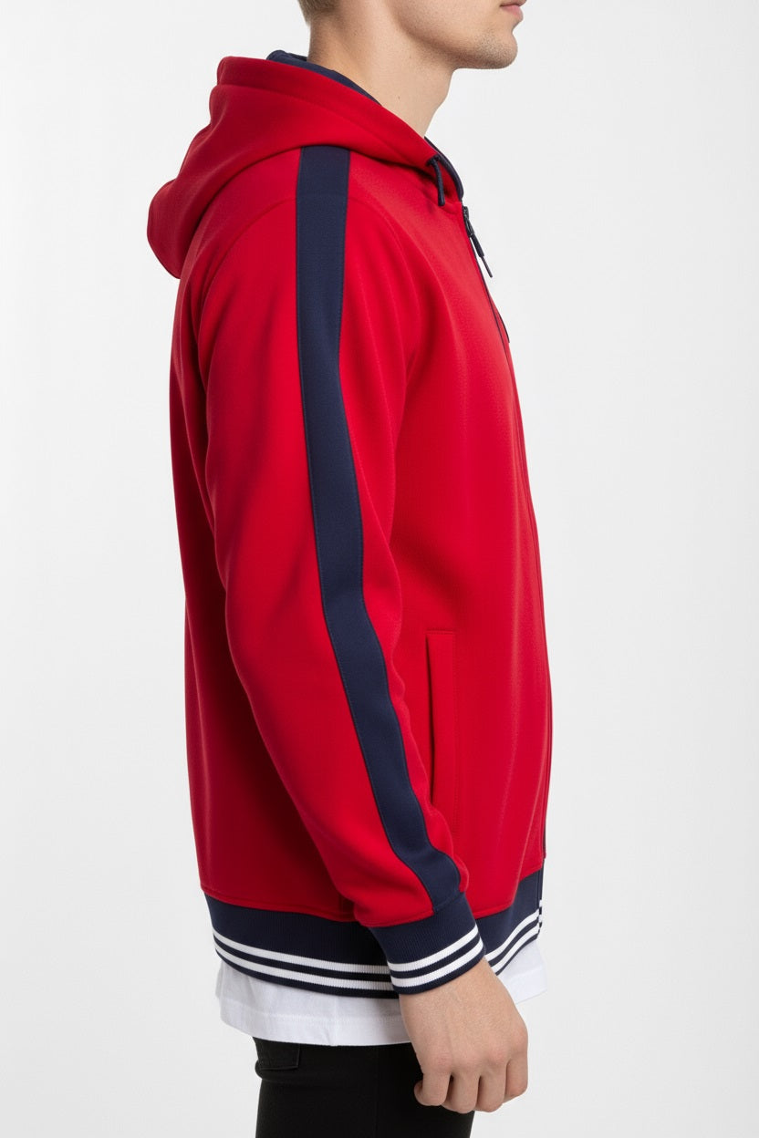 Octave Men Solid Hooded Sweatshirt