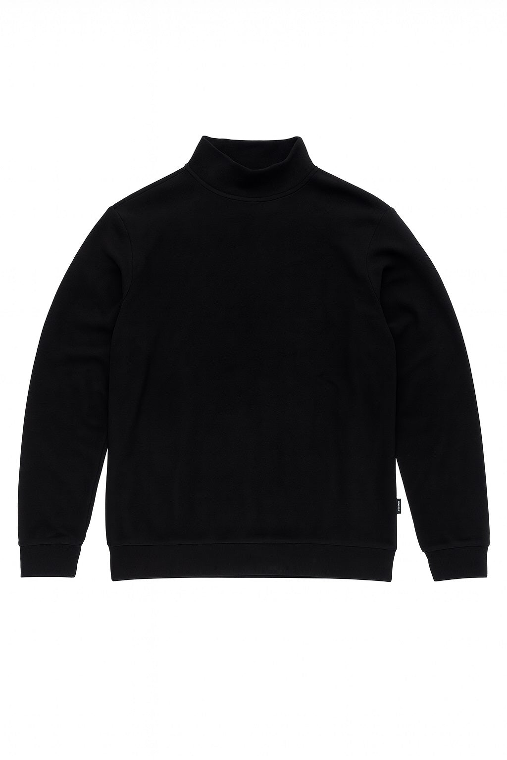Octave Men Solid High Neck Sweatshirt