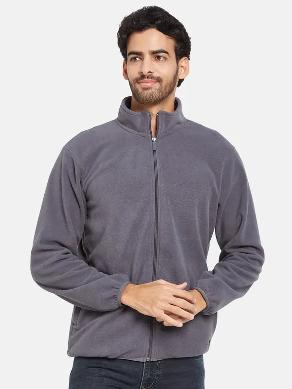 Octave Men Grey Sweatshirt