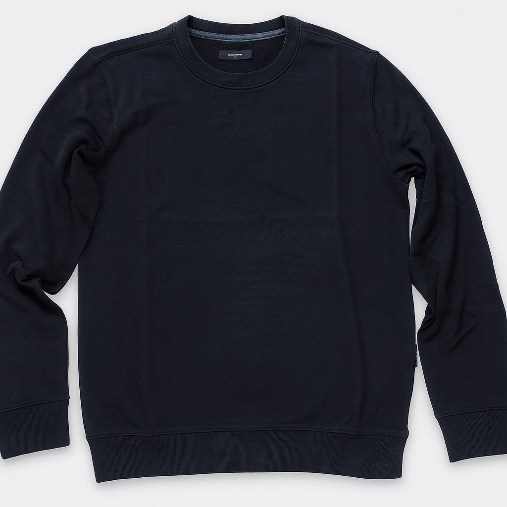 Octave Men Solid Round Neck Sweatshirt
