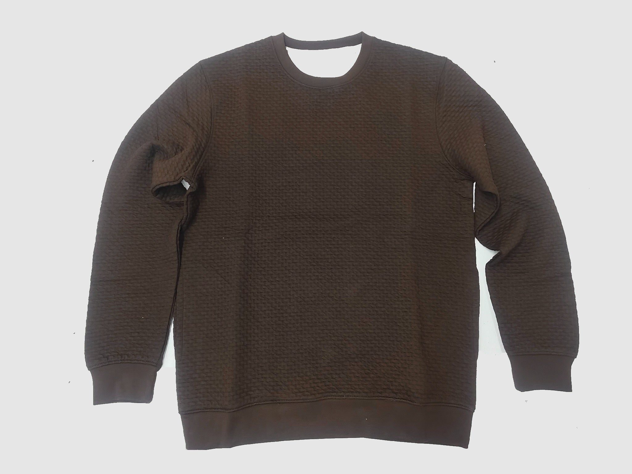 Octave Men Solid Round Neck Sweatshirt