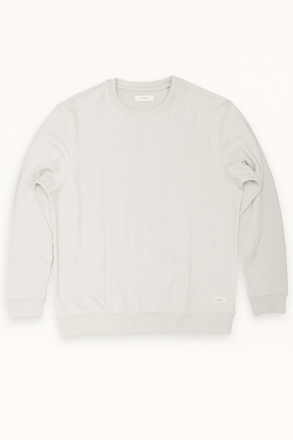 Octave Men Striped Round Neck Sweatshirt