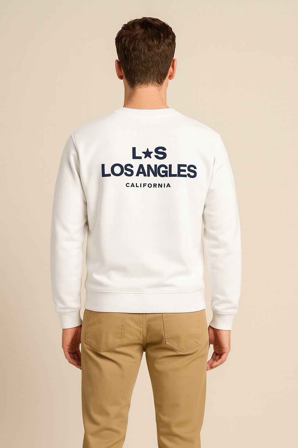 Octave Men Printed Round Neck Sweatshirt