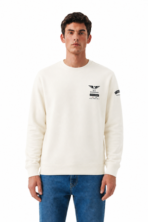 Men’s  Cotton Pique Winter Sweatshirt