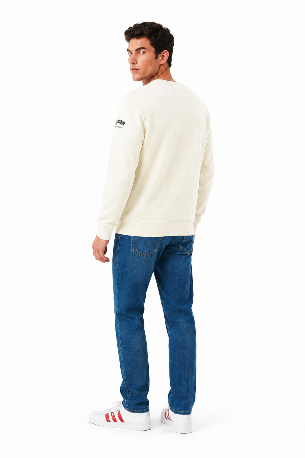 Men’s  Cotton Pique Winter Sweatshirt