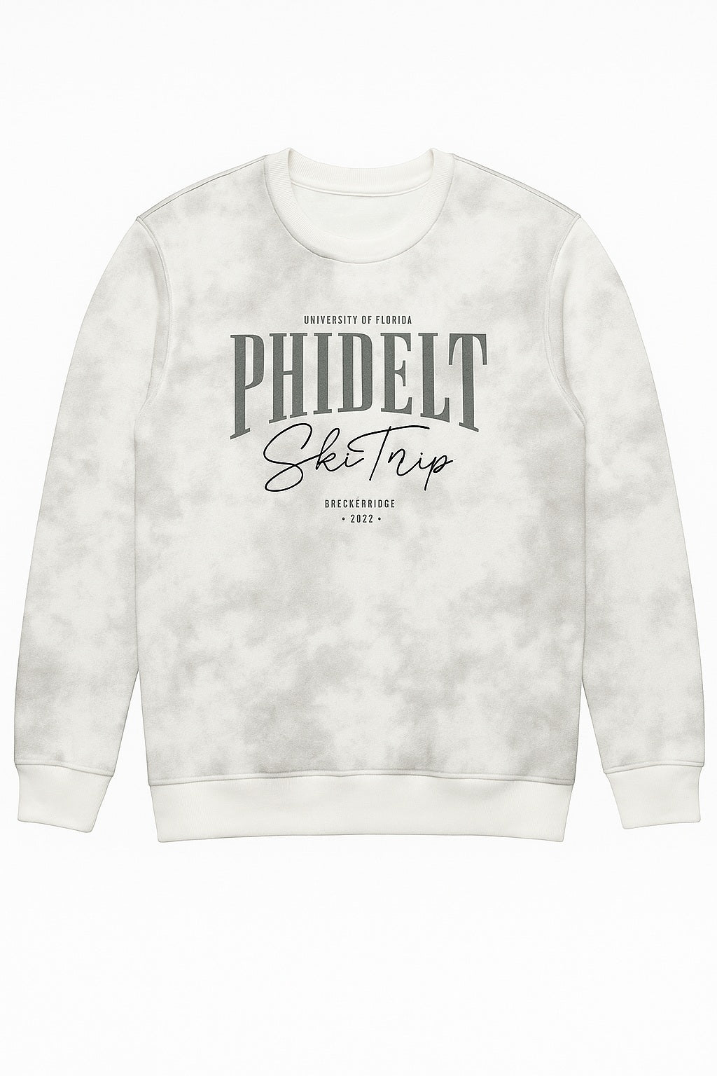 Ocatve Men Off White Camouflage Round Neck Sweatshirt