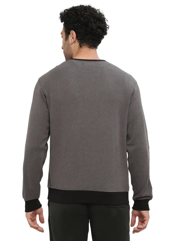 Octave Men Grey Sweatshirt
