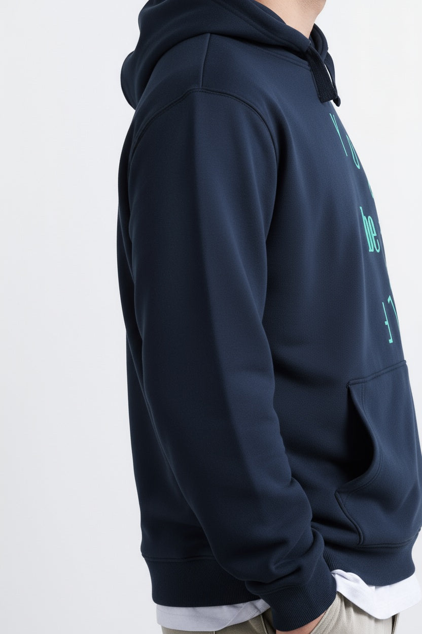 Ocatve Men Graphic Hood Neck Sweatshirt