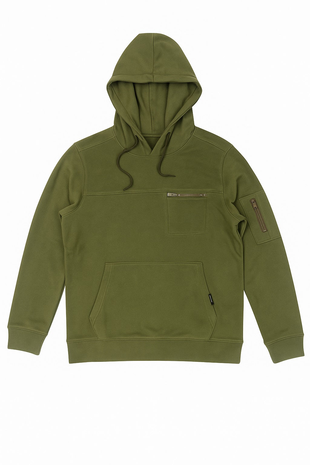 Octave Men Solid Hooded Sweatshirt