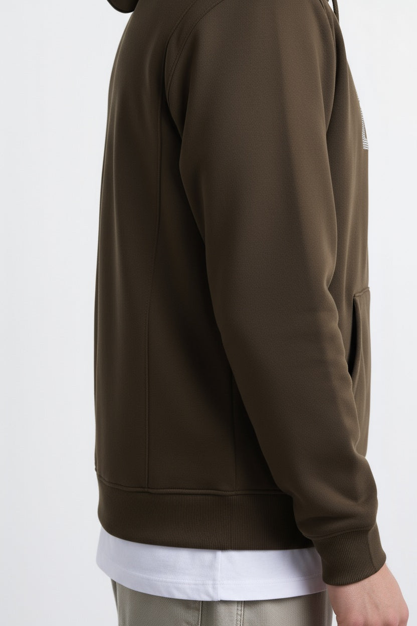 Ocatve Men Graphic Hood Neck Sweatshirt