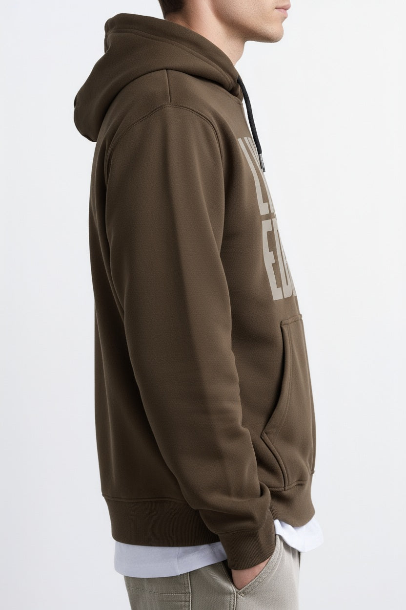 Ocatve Men Graphic Hood Neck Sweatshirt