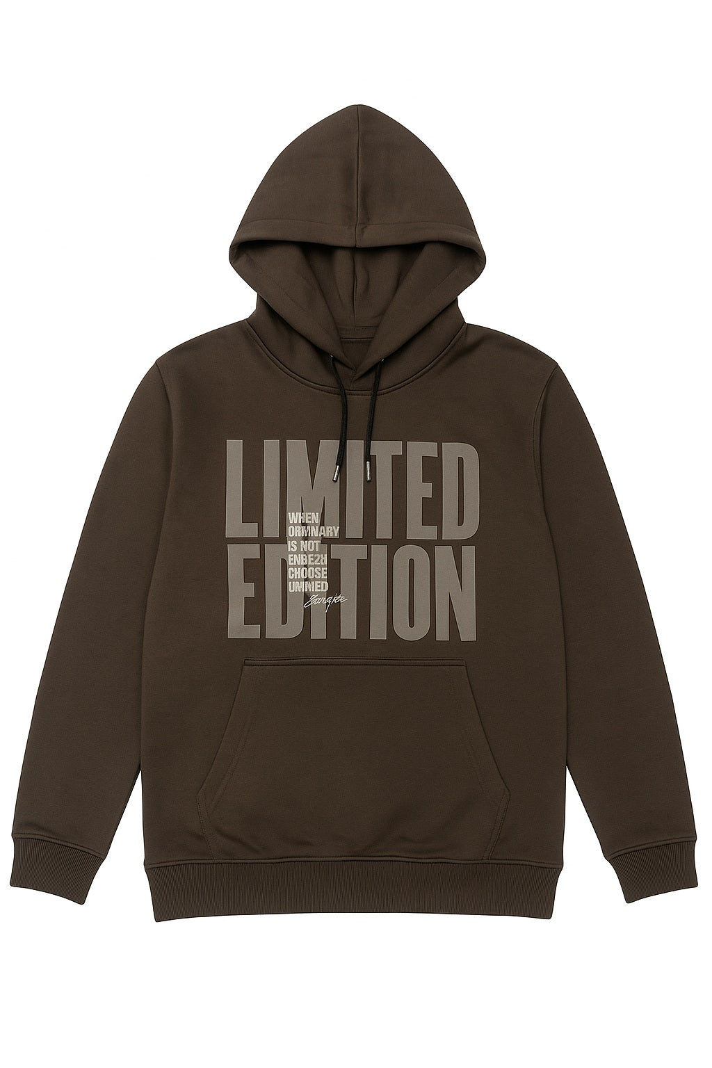 Ocatve Men Graphic Hood Neck Sweatshirt