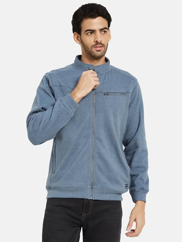 Octave Men Blue Sweatshirt