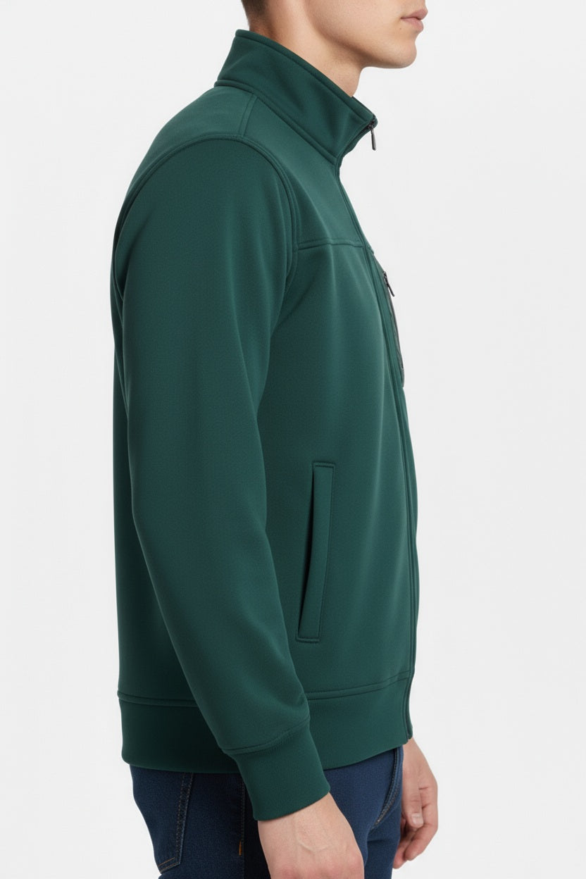 Octave Men Solid Mandrain Neck Sweatshirt