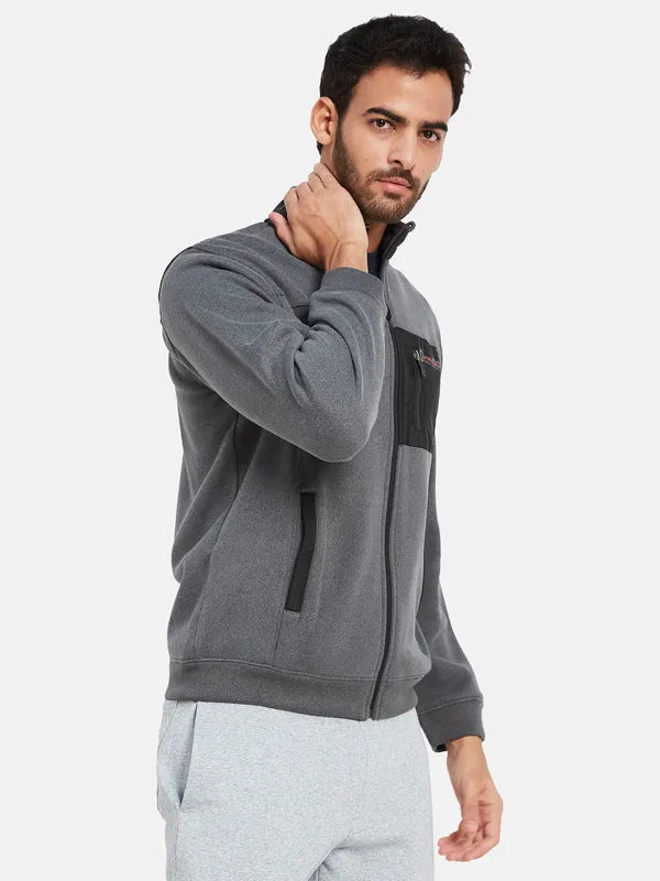 Octave Men Grey Sweatshirt