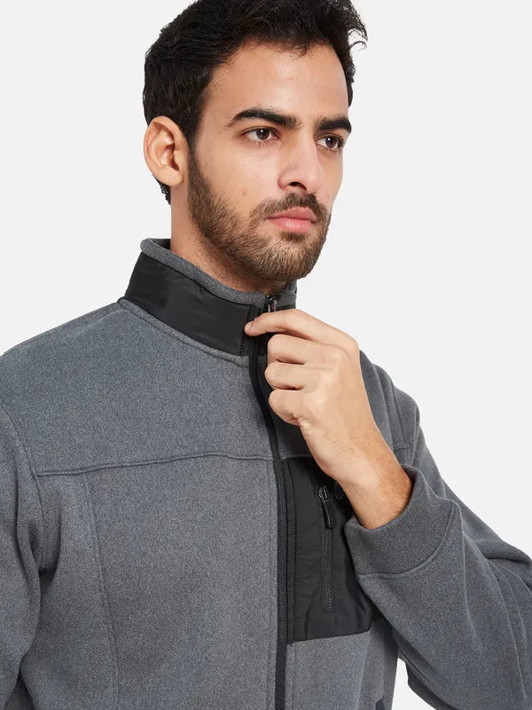 Octave Men Grey Sweatshirt