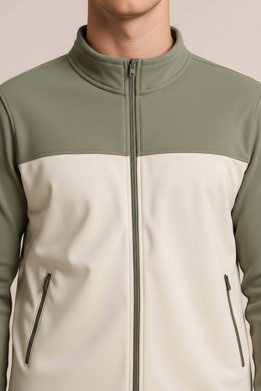 Men Colourblocked Sweatshirt