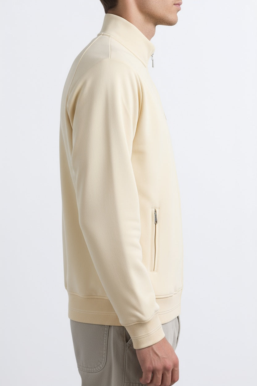 Octave Men Pristine Solid Mandrain Neck Sweatshirt