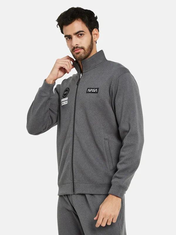 Octave Men Grey Sweatshirt