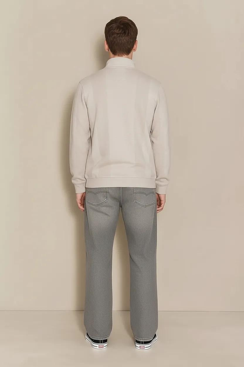Men Mastic Striped Sweatshirt
