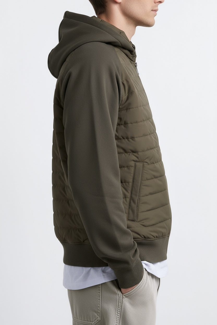 Octave Men Graphic Print  Hooded Sweatshirt