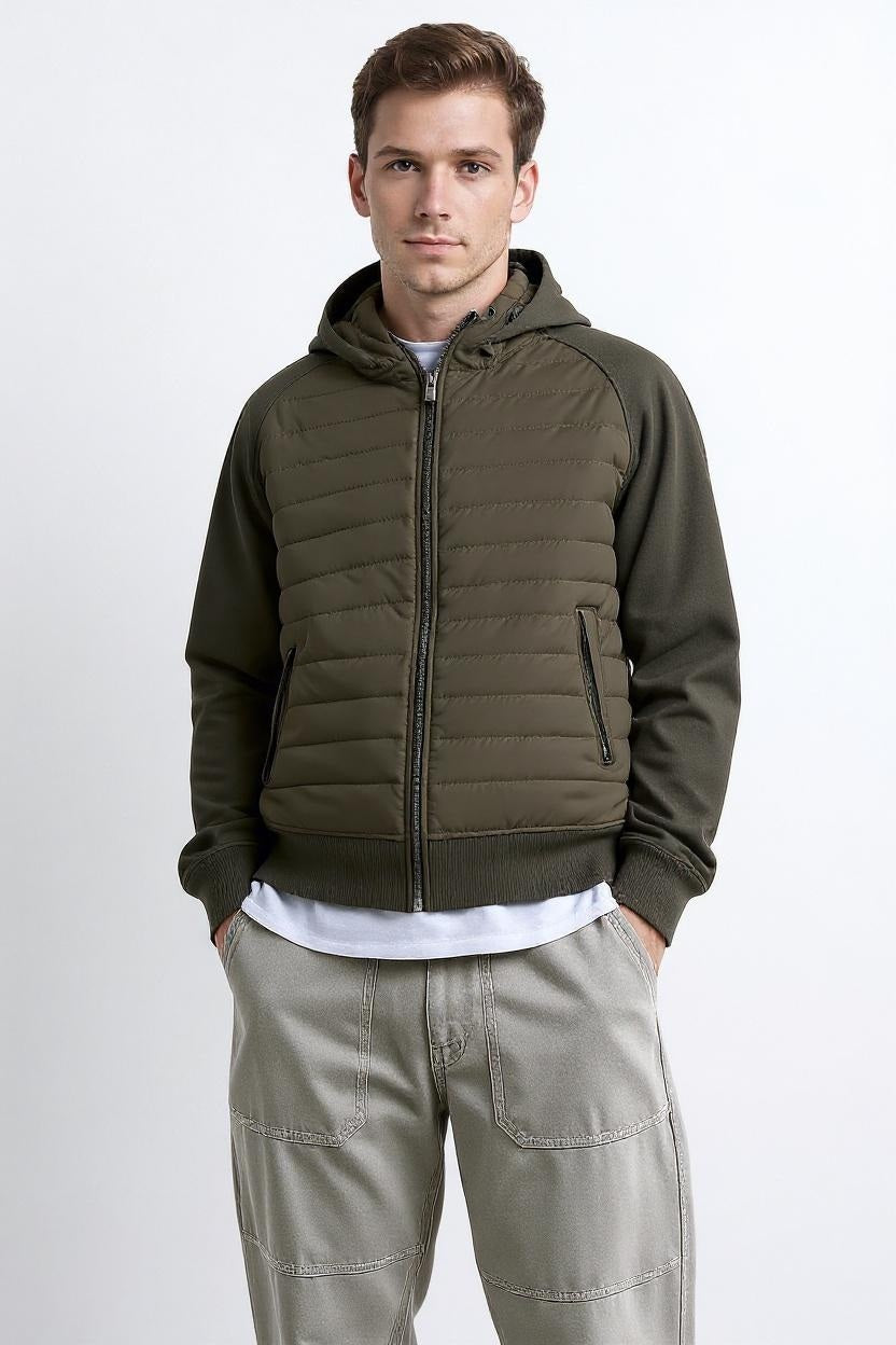 Octave Men Graphic Print  Hooded Sweatshirt