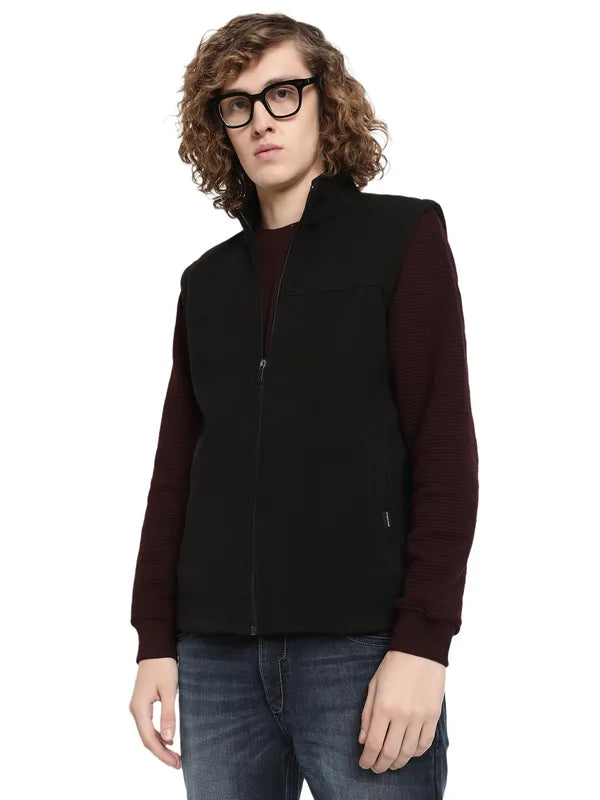 Octave Men Black Sweatshirt