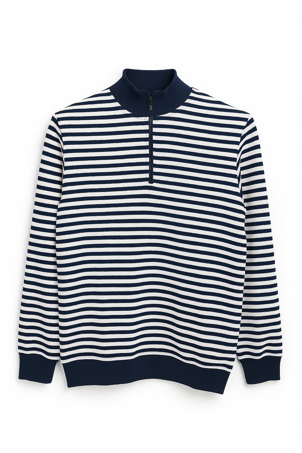Octave Men Striped Sweatshirt