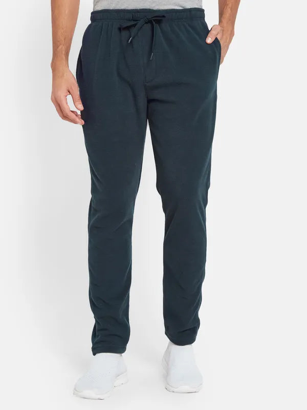 Octave Men Fleece Mid-Rise Trackâ Pants