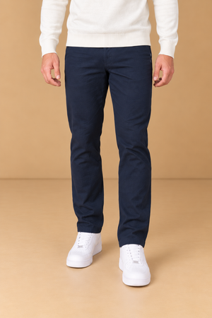 Men’s Espresso Seersucker Knitted Lower – Regular Fit Textured Casual Trousers