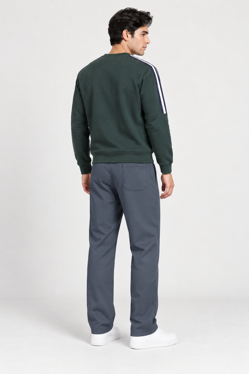 Men’s Regular Fit Knitted Lower – Air Force