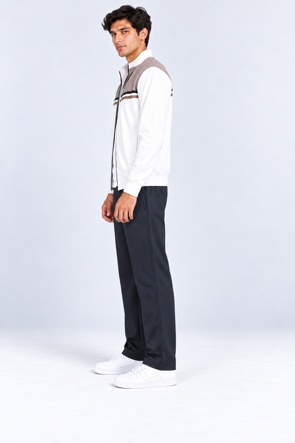Men’s Regular Fit Knitted Lower – Navy