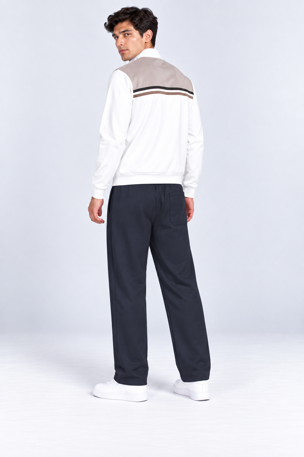 Men’s Regular Fit Knitted Lower – Navy