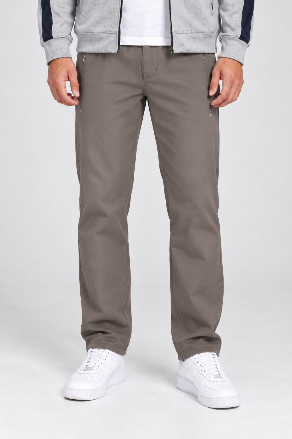Men’s Regular Fit Knitted Lower – Rock