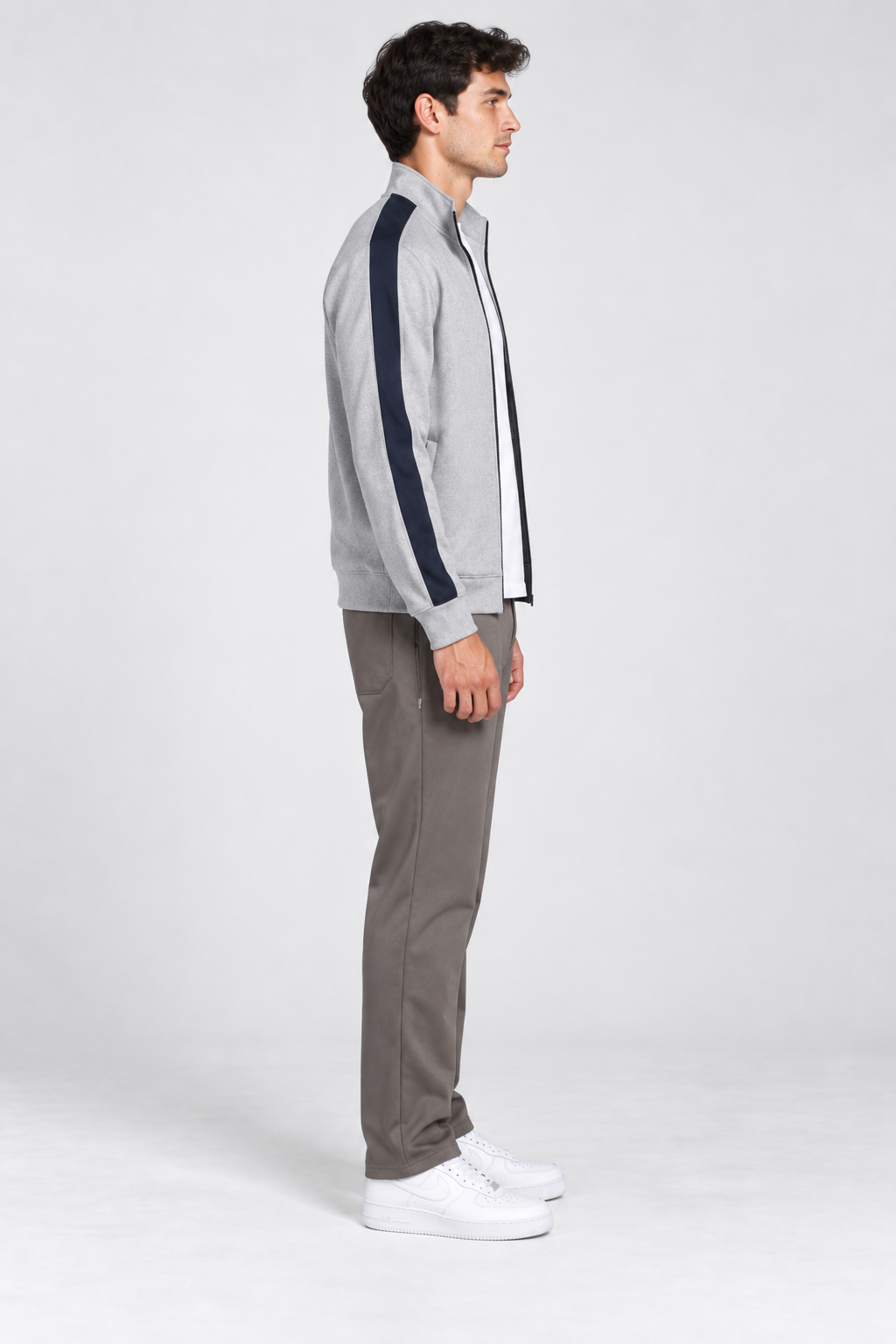 Men’s Regular Fit Knitted Lower – Rock