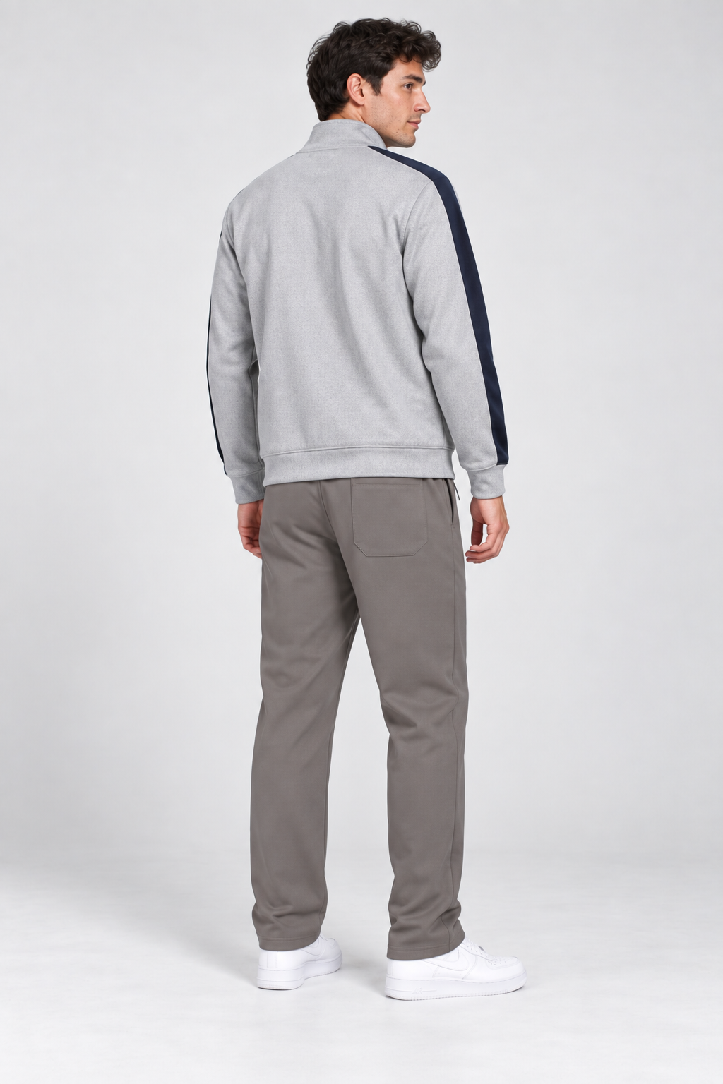 Men’s Regular Fit Knitted Lower – Rock
