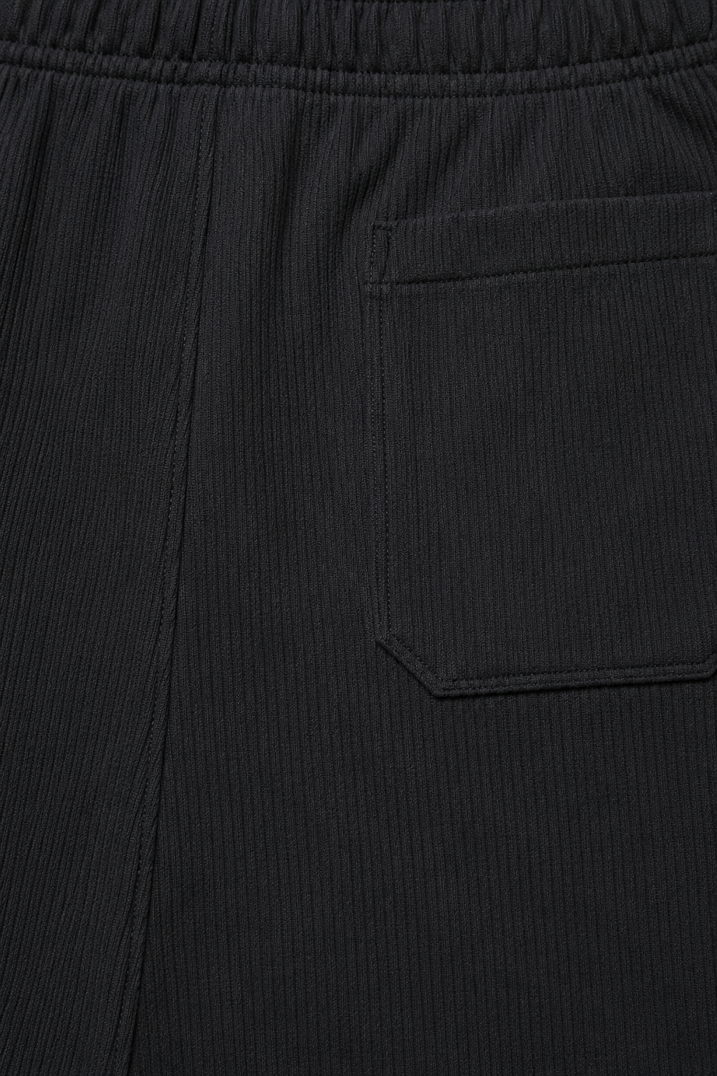 Men’s Black  Brushed Seer Sucker Winter Lower – Regular Fit Knitted